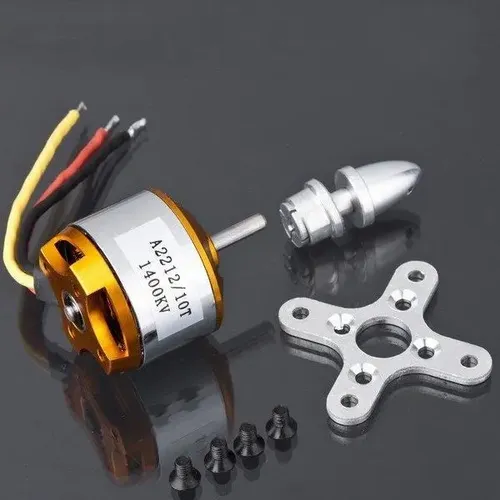 Motor Brushless 1400kv A2212 + Control Velocidad 30a + Regul — imagen 7 de 8