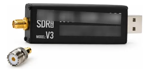 Rtl Sdr Hf Receptor Satelite 40m V3 + Conector Antena Sma M