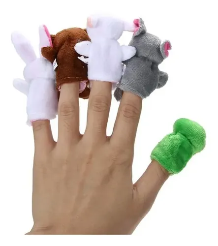 Pack 12 Titeres Dedo Signo Zodiaco Chino Animales Estimula — imagen 5 de 11