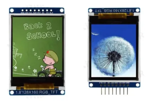 Pantalla 1.8  Para Arduino St7735 128x160 Tft 3.3v-5v — imagen 6 de 6