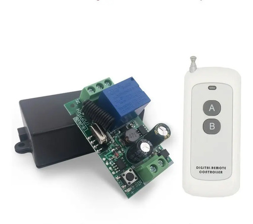 Kit Control Remoto 1 Canal 220v Hasta 500m Largo Alcance