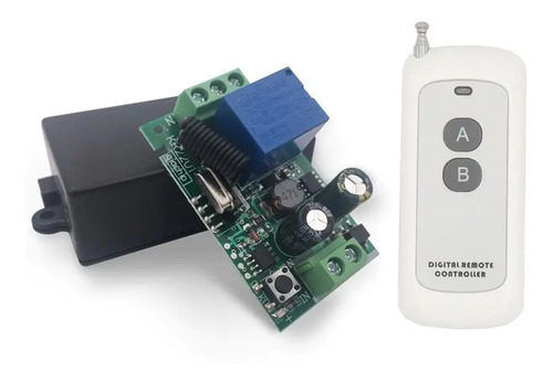 Kit Control Remoto 1 Canal 220v Hasta 500m Largo Alcance — imagen 5 de 7