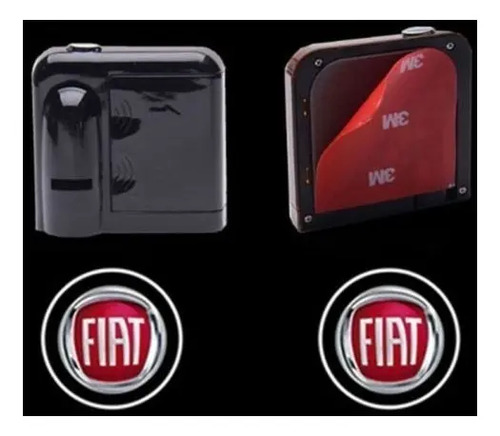 Luz Cortesia Auto A Pilas Puerta Logo Marcas Regalo Tuning — imagen 9 de 11