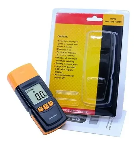 Medidor De Humedad De Madera Digital Higrometro Lcd — imagen 3 de 5