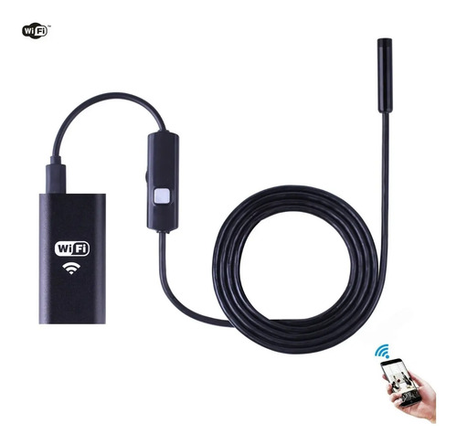 Endoscopio 1 Metro Cable Rigido Sonda Wifi Android iPhone — imagen 2 de 10