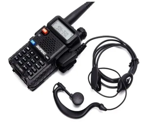 Auricular Con Microfono Baofeng Uv5r Boton Gadnic — imagen 3 de 7