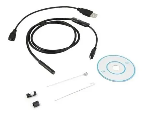 Cámara Inspección Lotus Sonda Endoscópica Android Pc 6 Led Usb