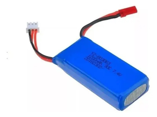 Bateria 7.4v 1200mah Wltoys V353 V666 A969 Mjx X101 Yizhan — imagen 3 de 3