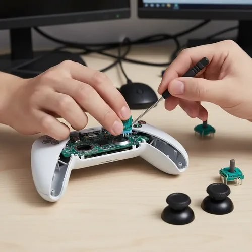 2 Repuestos Joystick Control Compatible Ps5 Stick Hongos — imagen 5 de 11