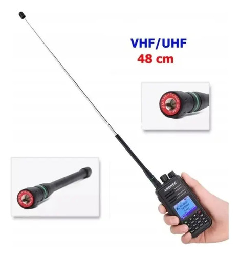 Antena Handy Telescopica Bibanda Vhf Uhf Varias Marcas Sma-m — imagen 2 de 6