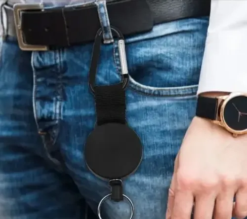 Soporte Cadena Microfono De Handy Retráctil Radioaficionado — imagen 3 de 7