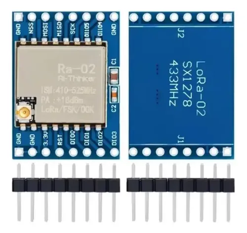 Placa Sx1278 Modulo Lora 433mhz Ra-02 Para Arduino Esp32 Iot — imagen 2 de 5