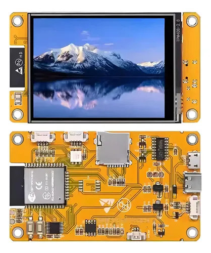 Placa Desarrollo Esp32 Wifi Bluetooth Con Display Tft 3.5