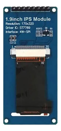 Pantalla 1.9 Pulgadas 170×320 St7789 Spi Arduino Esp32 — imagen 5 de 5