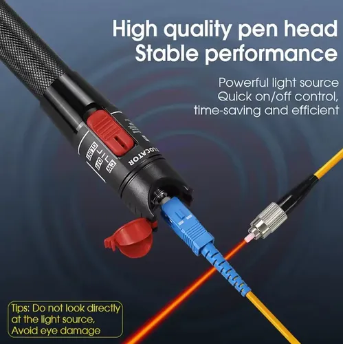 Probador Tester De Cable De Fibra Optica 20mw Alta Potencia — imagen 7 de 7
