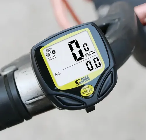 Velocímetro Inalámbrico Sunding Sd-548c Para Bicicleta 15 Funciones Negro — imagen 6 de 11