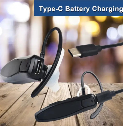 Microfono Ptt Con Auricular Inalambrico Para Handy Baofeng — imagen 3 de 8
