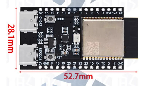 Esp32 Nano C6 V1 Placa De Desarrollo Iotwifi6 Bluetooth — imagen 6 de 7