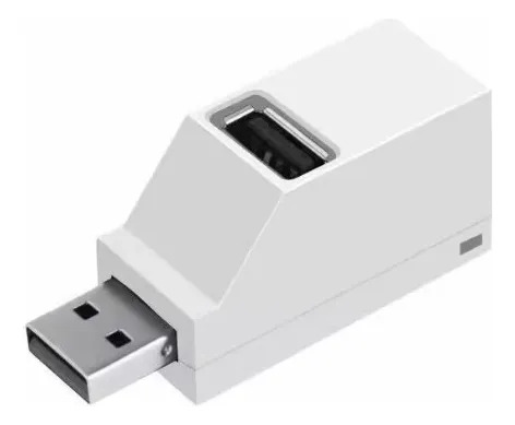 Hub Usb 3.0 Multipuerto Zapatilla Usb Triple Multiplicador 3 Blanco — imagen 2 de 2