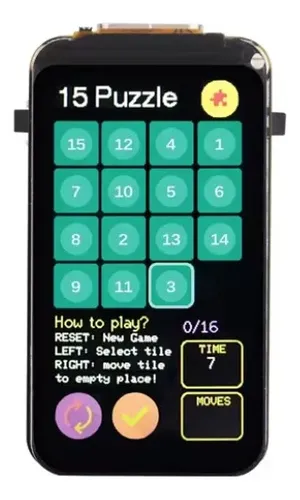 Esp32 C6 Placa De Desarrollo Pantalla 1,47  Wifi 6 Diy Iot — imagen 6 de 9