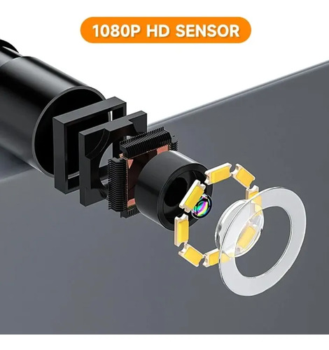 Sonda Boroscopio De 2m Con Pantalla 4.3 Reparaciones Caños — imagen 4 de 6