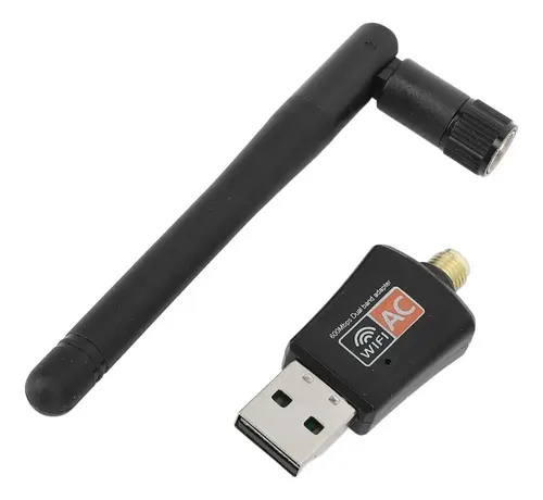 Adaptador Wifi Usb De 2.4g/5g Dongle 600mbps Red Inalambrica