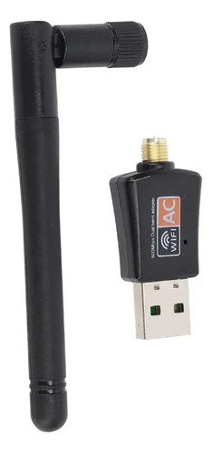 Adaptador Wifi Usb De 2.4g/5g Dongle 600mbps Red Inalambrica — imagen 4 de 8