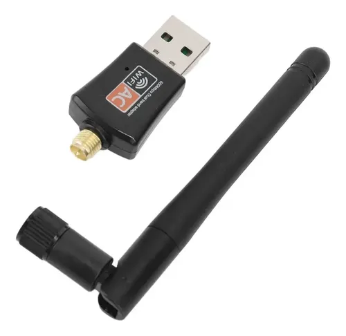 Adaptador Wifi Usb De 2.4g/5g Dongle 600mbps Red Inalambrica — imagen 8 de 8