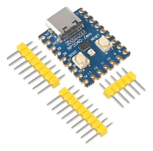 Modulo Raspberry Pi Rp2040 Zero Pico Placa Desarrollo Diy — imagen 4 de 5