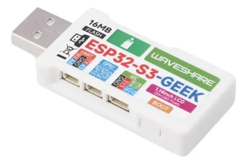 Placa De Desarrollo Esp32 S3 Geek R2 Con Pantalla Lcd Wifi