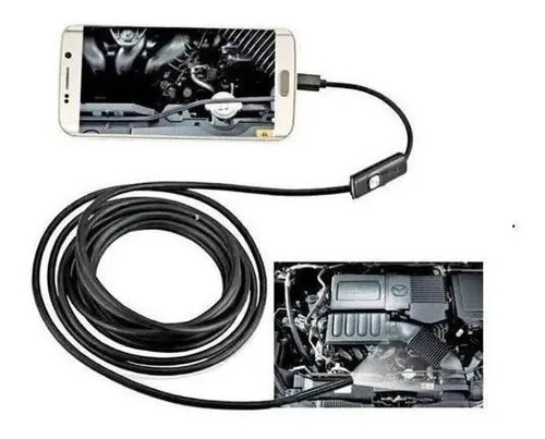 Cámara De Inspección Con Sonda Endoscópica Android 2m + Adap — imagen 3 de 3