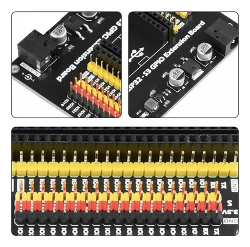 Placa Base De Expansion Esp32-s3 Gpi0 Desarrollo Iot — imagen 6 de 7