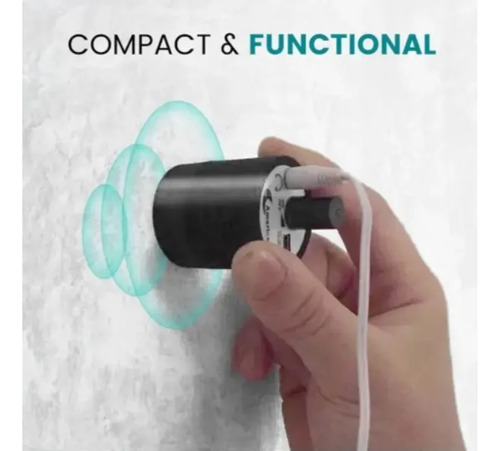 Microfono Espia Pared Y Detector De Fugas De Agua Por Sonido Negro — imagen 4 de 7