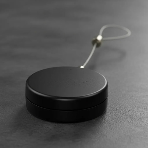 Cable Candado Retractil Seguridad Acero 150cm Celular Negro — imagen 6 de 7
