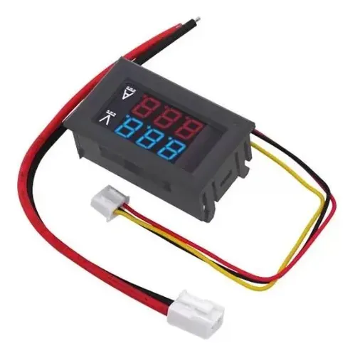 Voltímetro Digital Dc 0-100v 50a Amperímetro Medidor Voltaje — imagen 3 de 3
