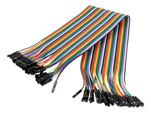 Cables Dupont 15cm X40 Arduino Protoboard Robotica Hembra Multicolor