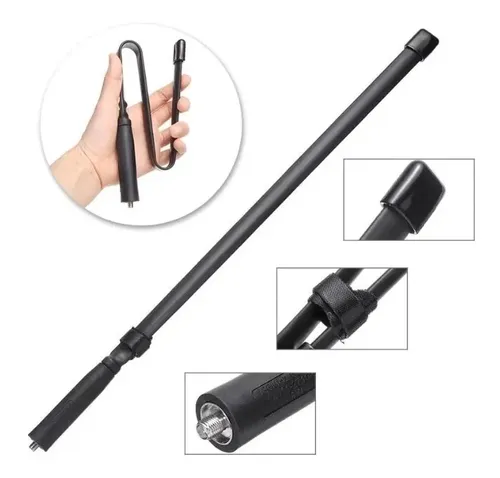 Antena Tactica 108 Cm Baofeng Uv5r Handy Vhf Uhf Plegable F