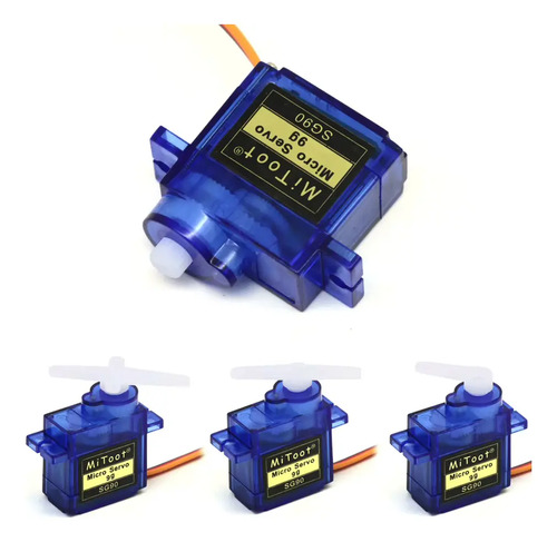 Aeromodelización Robótica Micro Servo 9g Sg90 Towerpro Arduino — imagen 11 de 11