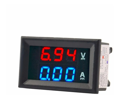 Timetr Y Amperimetr De 0 A 100v Hasta 10a