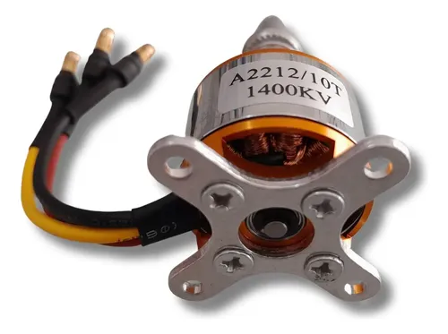 Motor Sin Escobillas A2212 1400kv Con Modelo Spinner Rise — imagen 2 de 9