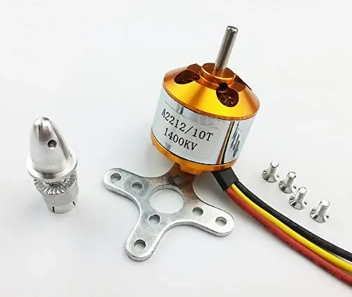 Motor Sin Escobillas A2212 1400kv Con Modelo Spinner Rise — imagen 6 de 9