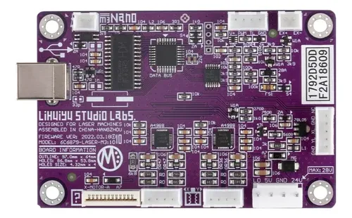 Placa Controladora M3 Nano 2025 Para Láser Co2 Usb Repuesto