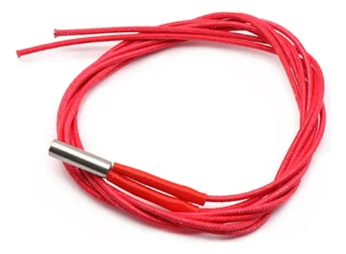 Cartucho Calefactor 12v 30w 6x20mm 1 Metro Impresora 3d