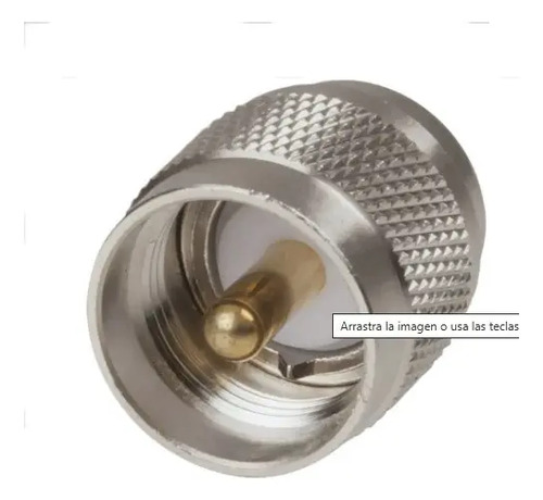 Conector Adaptador Sma-f A Uhf Pl-259 Macho Baofeng — imagen 3 de 3