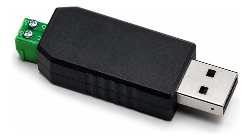 Convertidor Adaptador Usb A Rs485 Convertidor Serial Negro — imagen 3 de 3
