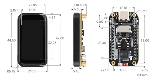 Esp32-s3 Touch Lcd 1.47 Placa Desarrollo Wifi Bluetooth — imagen 6 de 8