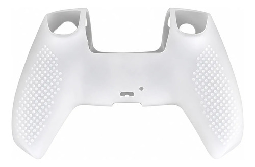 Funda De Silicona Para Joystick Ps5 Antideslizante Protector Blanco Para Ps5 — imagen 3 de 4