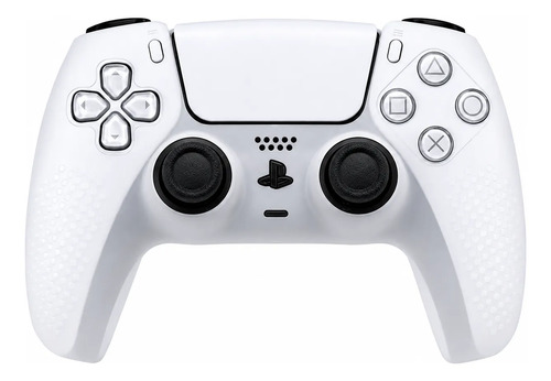Funda De Silicona Para Joystick Ps5 Antideslizante Protector Blanco Para Ps5 — imagen 4 de 4