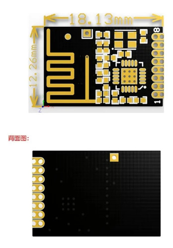 Módulo Rf Nf-03 Nrf24l01 2.4ghz Spi Antena Integrada X2 — imagen 3 de 7