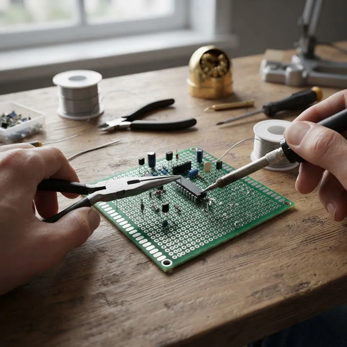 Placa Pcb Universal 7x9cm Doble Faz Electronica Plaqueta Diy — imagen 5 de 6